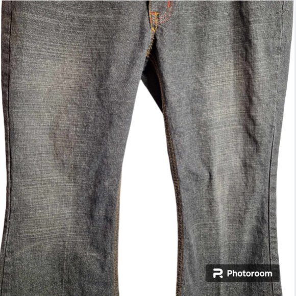 dELIA*s by Dolls Kill Distressed Black Denim Mid-Rise Jeans Size 15/16, … - Picture 4 of 12